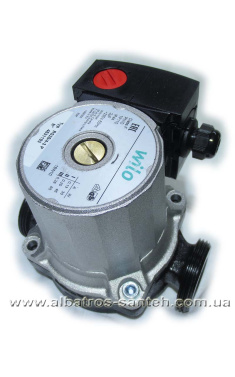 Насос циркуляційний WILO RS 25-6/130 grey (Німеччина)