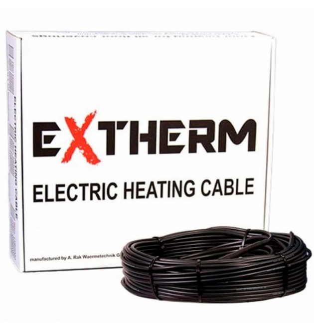 Нагрівальний двожильний кабель EXTHERM ETС ECO 20-200 фото - 1