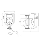 Насос циркуляційний Thermo Alliance LPSA 32/80/180 фото - 2