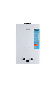 Газова колонка Thermo Alliance JSD20-10CLM, димохідна, 10 л/хв, біла