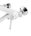 Душова система зовнішнього монтажу Qtap Grand на 3 споживачі з виливом Chrome/White (QTGRAWCR1004) фото - 4