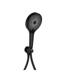Душова система прихованого монтажу Qtap Scorpio на 2 споживачі, Black Matt фото - 4