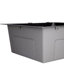 Інтегрована кухонна мийка чорна PVD Lidz Handmade H5050B Brushed Black 3,0/1,0 мм фото - 6