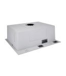 Інтегрована кухонна мийка Decor Black PVD Honeycomb Lidz Handmade H6050HB 2,5/0,5 мм фото - 5