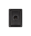 Мийка кухонна інтегрована Decor Black PVD Honeycomb Lidz Handmade H6845HB 3,0/1,0 мм фото - 9