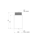 Подовжувач Thermo Alliance Standart 50х3/4