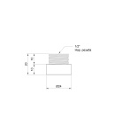 Подовжувач Thermo Alliance Standart 10х1/2" хром фото - 2