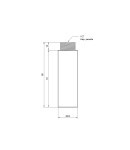 Подовжувач Thermo Alliance Standart 70х1/2