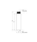 Подовжувач Thermo Alliance Standart 90х1/2