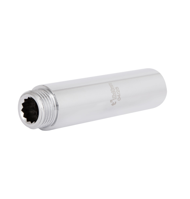 Удлинитель латунный 90 мм х 1/2″, хром Thermo Alliance Standart