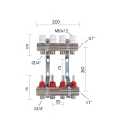 Коллектор с расходомерами Thermo Alliance Standart 1