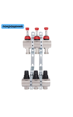 Колектор із витратомірами Thermo Alliance Forte 1