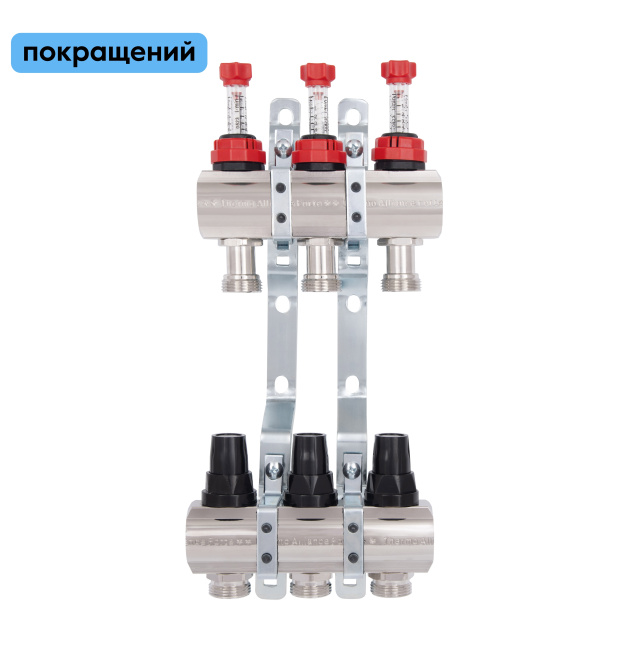 Колектор із витратомірами Thermo Alliance Forte 1