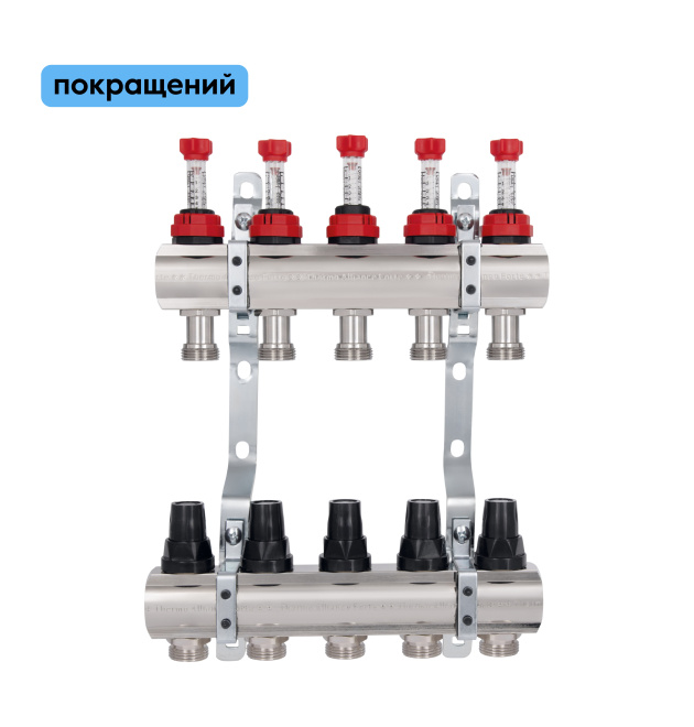 Колектор із витратомірами Thermo Alliance Forte 1
