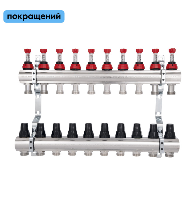 Колектор із витратомірами Thermo Alliance Forte 1