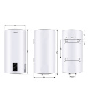 Водонагрівач електричний Thermo Alliance 50 л SLIM вертикальний сухий ТЕН 2,0 кВт D50V20J(D)1-K фото - 2