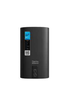 Водонагрівач електричний Thermo Alliance 50 л, Black, плоский, вертикальний, сухий ТЕН 2 кВт (0,8+1,2) DT50V20GPDD2B