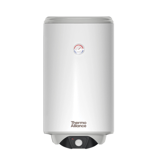 Водонагрівач електричний Thermo Alliance Spectra 80 л вертикальний сухий керамічний ТЕН 2,0 кВт, d 435 мм, фото - 1