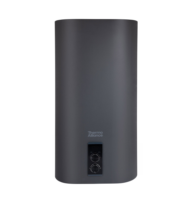 Водонагрівач електричний Thermo Alliance 80 л, Grey, вертикальний плоский, сухий ТЕН 2 кВт (0,8+1,2) DT80V20GPDD2G фото - 1