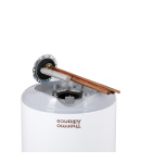 Электрический водонагреватель Thermo Alliance Spectra slim 50 л вертикальный, сухие ТЕН 1,6 кВт, d 360 мм фото - 8
