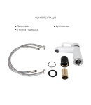 Набор смесителей Latwa 001 + Latwa 010 White фото - 6