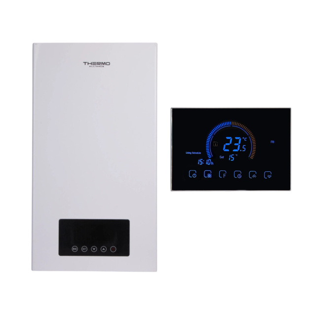Комплексное решение Thermo Alliance для котельной: электрический котел 8 кВт + проводной термостат Wi-Fi фото - 1