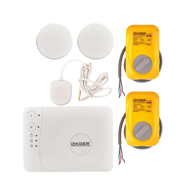 Система контролю протікання води Koer KR.1502.SET SMART (KR5565) фото - 1