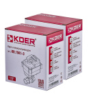 Кран з електроприводом Koer KR.1501-3 220В BRASS (KR5224) фото - 3