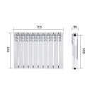 Радиатор биметаллический Thermo Alliance Bi-Ferrum 500/96 фото - 2