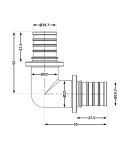 Кут натяжний Icma №1035 d25х3,5 851035GX05 фото - 2