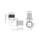 Кут натяжний Icma №1036 d20х2,8-1/2
