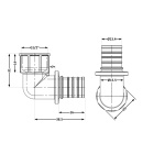 Кут натяжний Icma №1037 d16х2,2-1/2