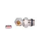 Кран радиаторный Thermo Alliance Base 1/2″ ВН с антипротечкой угловой — фото 6
