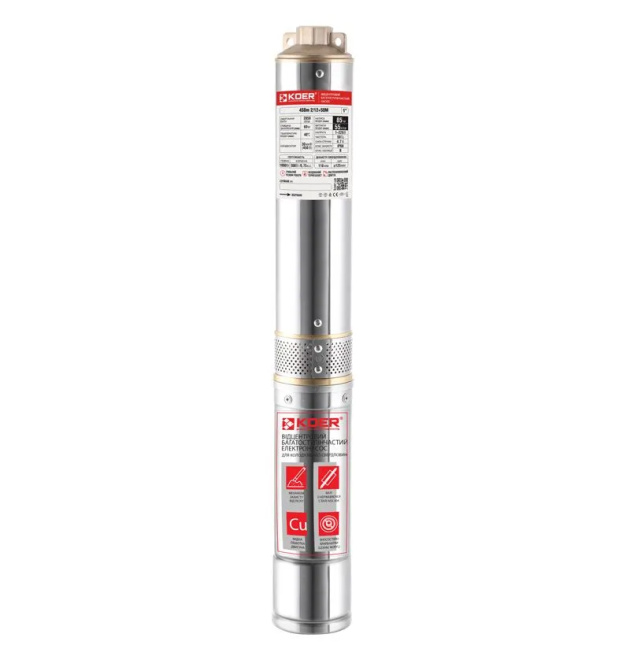 Центробіжний насос Koer 2.5SDM 1.5/12+15M 1