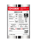 Насос свердловинний відцентровий KOER 4SDM12/12+2М Н=81м Q=16.2м3, P=2200 Вт, каб.2м. (KP3366) фото - 2