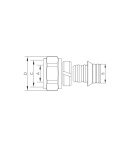 Фитинг евроконус  KOER 16x3/4 для подключения трубы теплого пола фото - 2