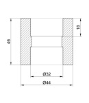 Thermo Alliance муфта PPR ф32 фото - 2