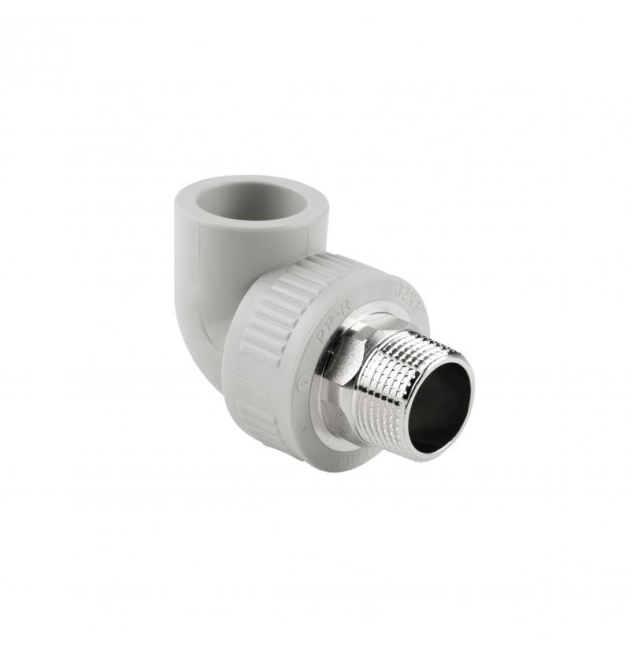 Кутник PPR / латунь 32x1″ із зовнішньою різьбою, PPR Thermo Alliance
