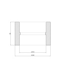 Муфта полипропиленовая PPR 110×20 мм без резьбы PPR Thermo Alliance — фото 2