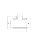 Thermo Alliance трійник редукційний PPR 40x25x40 (Україна) фото - 2