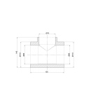 Thermo Alliance трійник редукційний PPR 90x75x90 (Україна) фото - 2