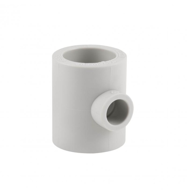 Тройник редукционный PPR 40x20x40 без резьбы, серия PPR, Thermo Alliance