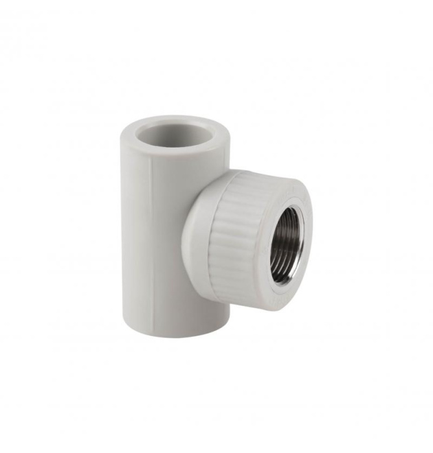 Тройник PPR с латунной внутренней резьбой 25×3/4″, серия PPR, Thermo Alliance