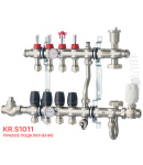 Колектор з вбудованим змішувальним вузлом Koer KR.S1011-4 1 ″х4 SUS304 і євроконус 3/4-16 (KR2927) — фото 5
