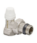 Комплект для подключения радиатора Koer 1/2″×1/2″ осевой с термостатической головкой — фото 4