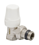 Комплект для підключення радіатора Koer 1/2″×1/2″ кутовий з термостатичною головкою — фото 3