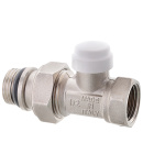 Кран радиаторный Roho R5261-050 - 1/2″ прямой (антипротечка) — фото 3