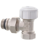 Кран радиаторный термостатический Roho R5151-050 - 1/2″ (М30х1,5) угловой (антипротечка) — фото 2