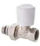 Прямой радиаторный кран ROHO R5561-050, 1/2″, защита от протечек — фото 2