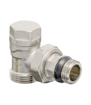 Термостатический комплект для подключения радиатора Koer 1/2″ × 3/4″ угловой с термоголовкой — фото 3